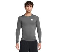 Under Armour - T-shirt HeatGear Armour Comp - compression, manches longues - Gris M Homme