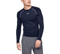 Under Armour HeatGear Compression Shirt Homme Longsleeve Homme Midnight Navy/Steel FR : XS (Taille Fabricant : XS)