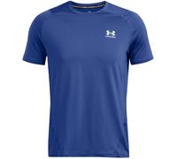Maillot manches courtes under armour heatgear fitted bleu homme