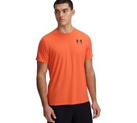 Under Armour T-shirt HeatGear Fitted Homme – manches courtes, ajusté – Orange – M