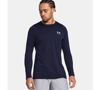 Under Armour HeatGear Haut cintré à manches longues, bleu XL