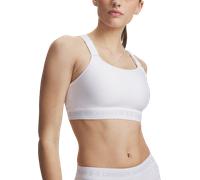 Under Armour HeatGear High Brassière L Blanc