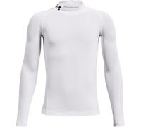 Under Armour Heatgear Armour Mock Long Sleeve Base Layer Blanc 18-20 Years Garçons