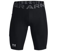 Legging court Under Armour HeatGear Pocket Long noir - M