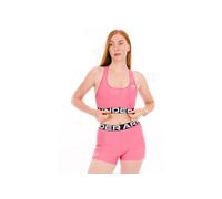 Soutien-gorge de sport Under Armour HeatGear Mid Branded rose vif - S