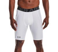 Under Armour – Shorts de compression HeatGear – couche de base longue – Blanc L Regular Homme