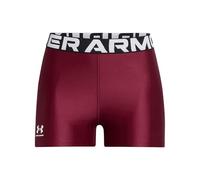 Under Armour HeatGear Shorty Shorts, Cardinal / / Blanc, L Femme