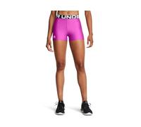 Under Armour HeatGear Shorty Shorts, Magenta Vif/Blanc, XL Femme
