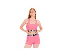 Soutien-gorge de sport Under Armour HeatGear Mid Branded rose vif - XS