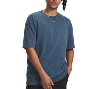 Under Armour Heavyweight Oversized Logo Wash Tee-shirt XXL Bleu