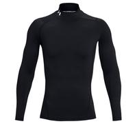 Under Armour - HG Armour Comp Mock L/S - Vêtement de compression - XXL - Regular - black / white