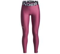 Under Armour Legging HeatGear Filles, Bas de Sport Baselayer léger et Respirant pour Fille, Legging de Respirant et au séchage Rapide, Fuchsia Dusk/White, YLG, Fuchsia Dusk/White, YXL