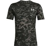 Under Armour Homme Abc Camo Manches courtes, Vert Baroque (310) / Blanc, S EU