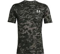 Under Armour Homme Abc Camo Manches courtes, Vert Baroque (310) / Blanc, S EU