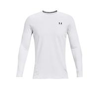 Under Armour T-shirt ColdGear Fitted Logo manches longues blanc - L