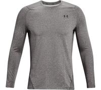 T-shirt Under Armour ColdGear Fitted Logo manche longue gris - M