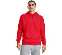 Under Armour Homme Rival Fleece Hoodie Sweat, Rouge, L EU