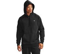 Under Armour Homme Rival Fleece Hoodie Sweatshirt, Black/Onyx White, XL EU
