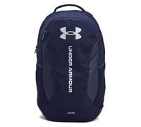 Under Armour Homme Sac À Dos Hustle 6 29 L, Midnight Navy/Metallic Silver, One Size