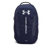 Under Armour Homme Sac À Dos Hustle 6 29 L, Midnight Navy/Metallic Silver, One Size