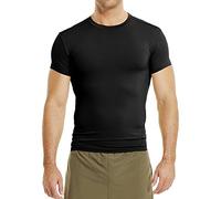 Under Armour Tac HeatGear Comp T Homme Noir - Hauts légers manches courtes outdoor hommes S
