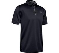Under Armour Tech Polo Hommes , Couleur: noir , Taille: L