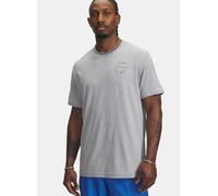 Under Armour Homme UA 60/40s Sports WM T-Shirt, Mod Gris Clair Chiné/Acier, M EU