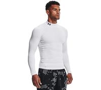 Under Armour T-shirt manches longues ColdGear Armour Comp Mock Blanc L Regular Homme