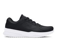 Under Armour Homme UA Edge LTHR Chaussures de Training, Black/Black/White, 44 EU
