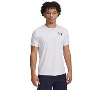 T-shirt Under Armour HeatGear Fitted manche courte blanc pur - L