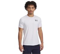 T-shirt Under Armour HeatGear Fitted manche courte blanc pur - M