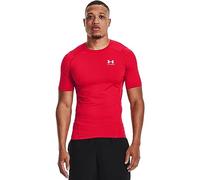 T-shirt Under Armour HeatGear Compression manche courte rouge blanc - S
