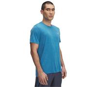 Under Armour Launch Camo Short Sleeve T-shirt Bleu S Homme