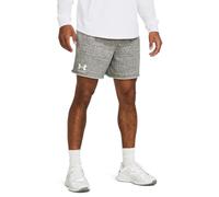 Under Armour Homme UA Rival Terry 6in Shorts, Blanc Onyx/Blanc Onyx, L EU