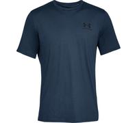 T-shirt Under Armour Sportsyle Left Chest manche courte bleu foncé - S