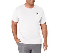 T-shirt Under Armour Sportsyle Left Chest manche courte blanc - XL