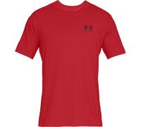 Under Armour Sportstyle Left Chest T-shirt Hommes - Rouge , Noir, Taille M