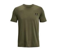 UNDER ARMOUR T-Shirt fonctionnel olive / noir, Taille S