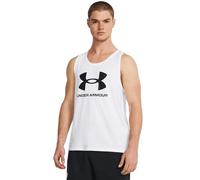 Debardeur under armour sportstyle logo blanc homme