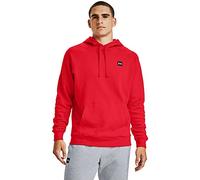 Under Armour Hommes Cotton Rival Blend Raglan Molleton à Capuchon - Rouge - M