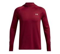 Under Armour Hommes Launch Elite Coldweather Balaclava Hoodie Vêtements De Course Sweat À Capuche Cardinal - Rouge Foncé M
