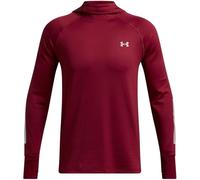 Under Armour Hommes Launch Elite Coldweather Balaclava Hoodie Vêtements De Course Sweat À Capuche Cardinal - Rouge Foncé M
