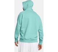 Under Armour Hommes Rival Fleece Hoodie 1379757, Taille:S, Couleur:Radial Turquoise / White - 482