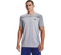Under Armour Hommes Transparente 4-Way Stretch T-Shirt - Mod Gris/Noir - S