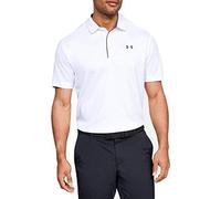 Under Armour Hommes UA Golf Tech Polo - Blanc - 3XL