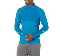 Under Armour Hommes Warmup Tops UA Qualifier Run 2.0 ½ Zip, Csb, 1365662-899, MD