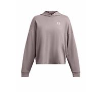 UNDER ARMOUR Hoodie Femme UA Rival Terry Oversize gris | M