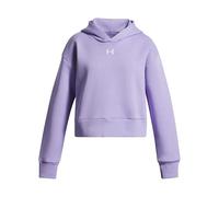 Under Armour Hoodie Polaire Rival Filles, Sweat pour Fille Ultra-Doux, Pull Fille Chaud et Confortable, Transparent/White, YLG, Transparent / / White, YLG