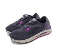 Under Armour HOVR Sonic 5 UA Purple Grey Women Running Sports Shoes 3024906-501