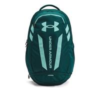 Under Armour Hustle 5.0 Backpack Sac à, (449) Hydro Teal / / Blanc, Taille Unique Mixte
